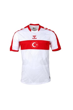 TÜRKİYE ORİJİNAL LİSANSLI HUMMEL BEYAZ TÜRKİYE FORMASI UV KUTU ve ATKI HEDİYELİ