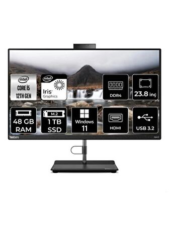 LENOVO THİNKCENTRE NEO 30A İ5 1235U 48GB RAM 1TB SSD 23.8" FHD W11H ALL IN ONE PC 12CE004KTX