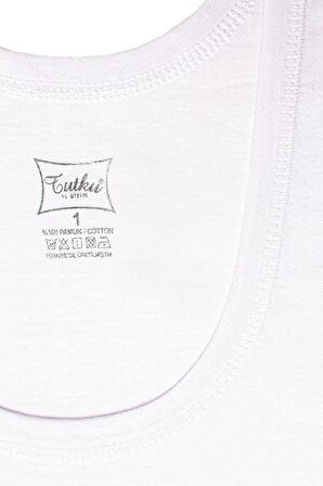 101 6'lı Penye Klasik Renkli Erkek Atlet Abani Classic - Ribana Değildir