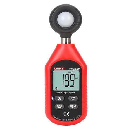 Unit UT 383BT Bluetooth Mini Dijital Luxmeter 