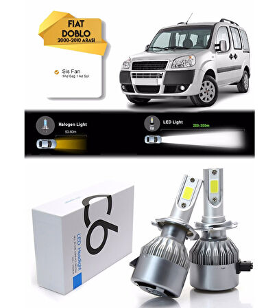 Fiat Doblo Sis Led Xenon Şimşek Etkili 2000-2010 Arası