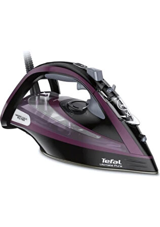 TEFAL Ultimate Pure FV9830 Buharlı Ütü / Siyah & Mor