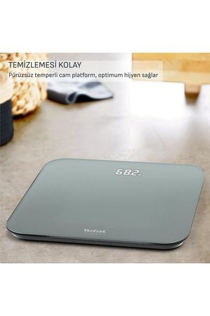 TEFAL Classic 180 Kg Kapasiteli Tartı - Gri
