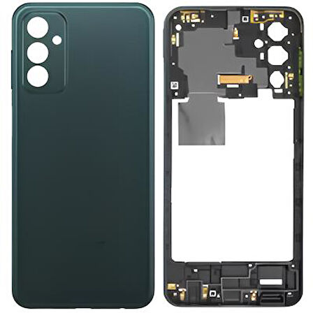 Samsung Galaxy M23  - SM-M236 FULL Kasa Arka Kapak Takım SİYAH
