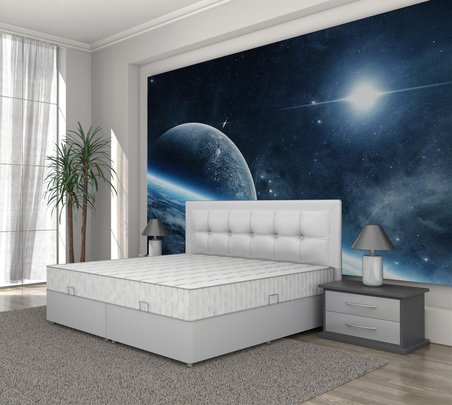 Aura Sandıklı Baza Başlık Set 120*190
