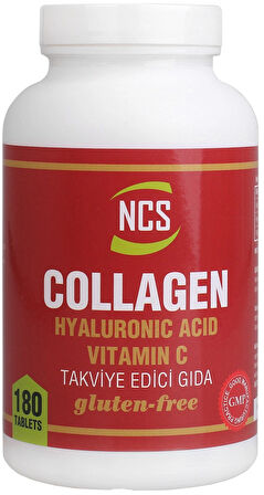 Collagen 1000 MG Hyaluronic Acid Vitamin C 180 Tablet Kolajen