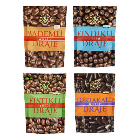 Kahve Dünyası Draje 60 gr 4 lü Karma Paket 