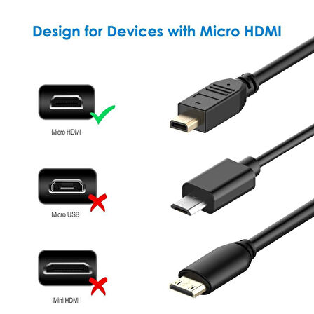PrimeX PX-HQM1 Micro HDMI to HDMI Çevirici
