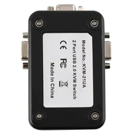 PrimeX PX-2740 USB KVM Switch 2 Port Manuel