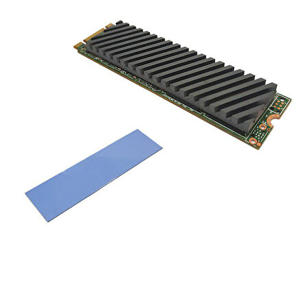PrimeX PX-PAD01 7x2 cm 1mm 3.4Gr Yüksek İletken Termal Pad, Mavi Thermal Pad (M2 ssd, Chipset, Cep telefonu, Notebook, PS4,PS5 Uyumlu)