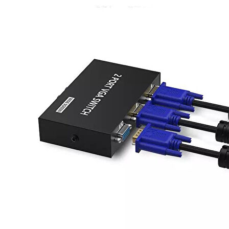PrimeX PX-1260 2 Port Vga Switch, Vga Splitter, Manuel Vga Switch 2 port (2 PC 1 Ekran)