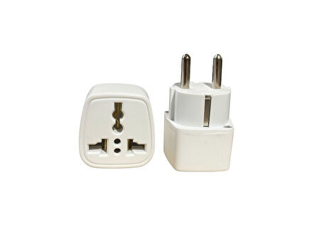 PrimeX PX-AMC1 Amerikan Priz Türk Çevirici, İngiliz Priz Türk Prize Dönüştürücü, Universal Priz Dönüştürücü