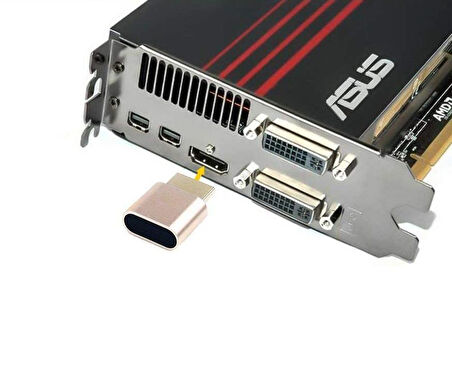 PrimeX PX-5245 Hdmi 4k Uhd Dummy Plug Minning Bitcoin Sanal Monitör Ekran Kartı Emülatörü