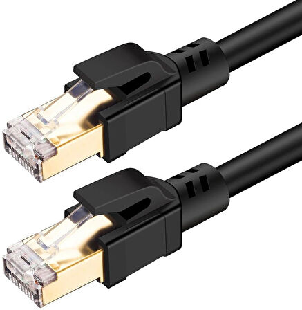 PrimeX PX-5217 10 Metre Cat8 Kablo, 40Gbps S/ftp 2000MHz Yüksek Hızlı İnternet Kablosu