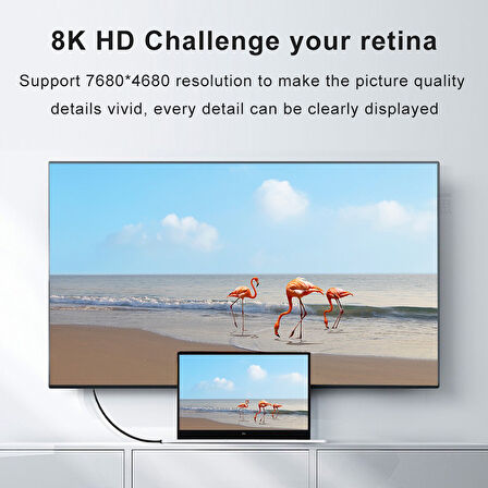 PrimeX PX-8K15 1.5 Metre 2.1V HDMI Kablo, 8K 2.1V HDMI , 4K 144hz HDMI Kablo, HDR10 / eARC HDMI Kablo