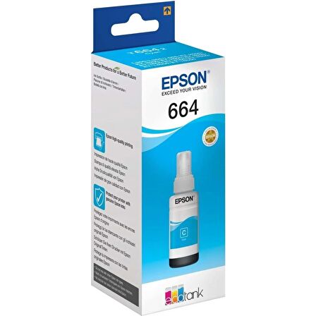 Epson 664 Mavi Orjinal Mürekkep Kartuş L3210