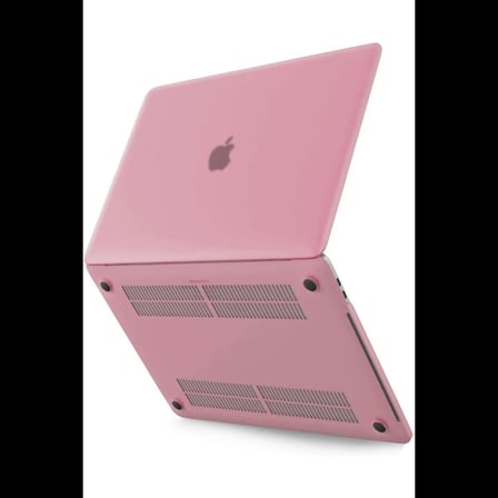 Apple Macbook Pro 13 2021 Macbook Buzlu Kapak - Pembe