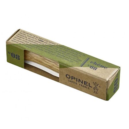 Opinel Inox No 8 Meşe Saplı Paslanmaz Çelik Çakı