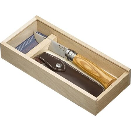 OPINEL INOX ZEYTİN 8 NO KUTULU ÇAKI (001004)