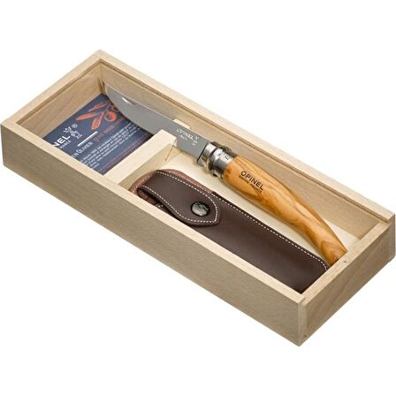 OPINEL INOX ZEYTİN 10 NO FLETO KUTULU ÇAKI (001090)