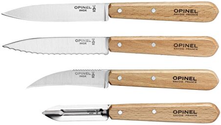 OPINEL 4 LU AHSAP SAP BICAK SETI (001300)