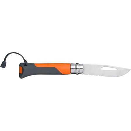 Opinel Inox 8 No Paslanmaz Çelik Çakı (Turuncu)