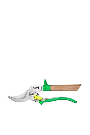 Opinel Kayın Saplı Budama Makası (Yeşil)