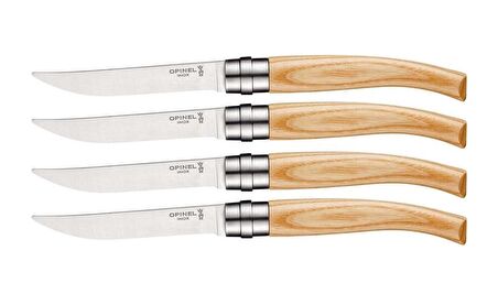 Opinel OP-001828 Table Chic 4'lü Et Bıçağı (Dişbudak Sap)