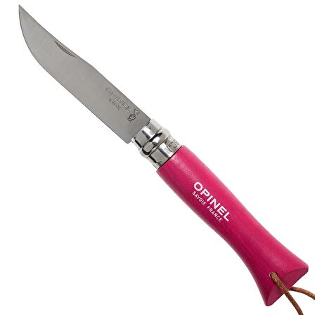 Opinel Inox Trekking 6 No Paslanmaz  Çelik Çakı (Fuşya)