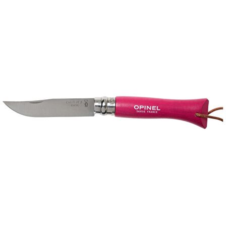 Opinel Inox Trekking 6 No Paslanmaz  Çelik Çakı (Fuşya)