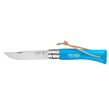 Opinel Inox Trekking 7 No Paslanmaz  Çelik Çakı (Mavi)