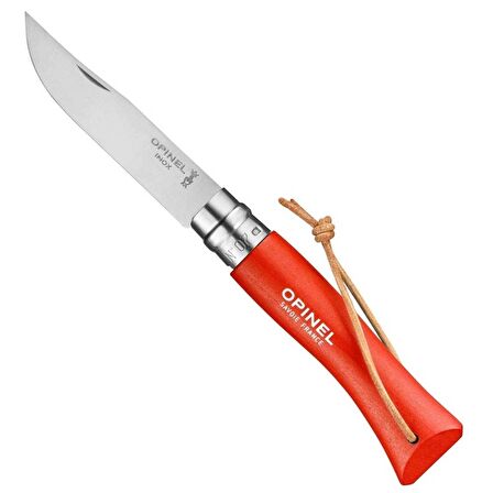 Opinel Inox Trekking 7 No Paslanmaz  Çelik Çakı (Turuncu)