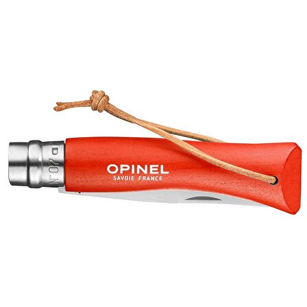 Opinel Inox Trekking 7 No Paslanmaz  Çelik Çakı (Turuncu)