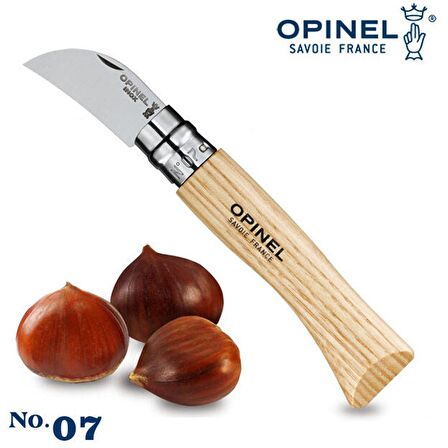 Opinel No 7 Sarımsak, Meyve ve Kestane  Bıçağı