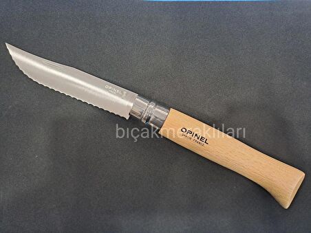 Opinel No 12 Tırtıklı Katlanır Bıçak