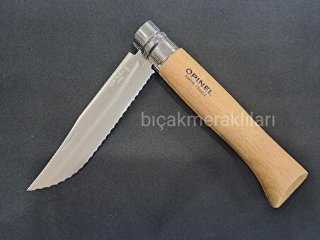 Opinel No 12 Tırtıklı Katlanır Bıçak