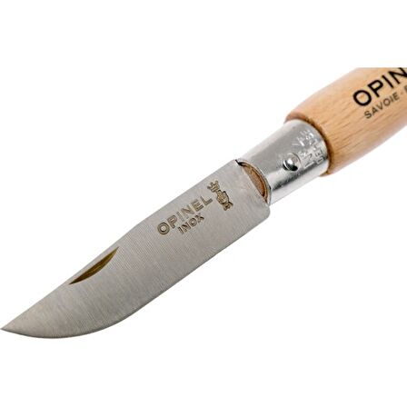 OPINEL INOX KAYIN SAPLI 4 NO CAKI (121040)