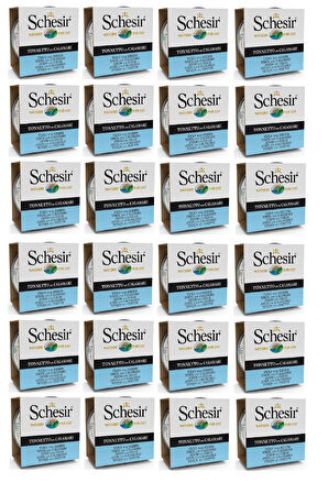 Schesir Ton ve Kalamarlı Kedi Konservesi 85 Gr. X 24 Adet