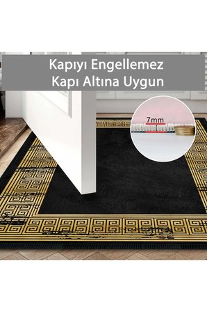 Banyo Paspası, Yumuşak Banyo Halısı, Kaymaz Dot Tabanlı, Yıkanabilir - 60x100