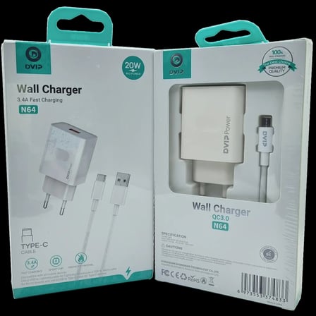 3.4A QC3.0 Usb Type-C Şarj Aleti N64