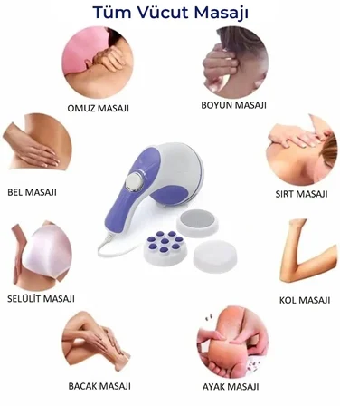 Selülit Giderici Masaj Aleti ve Masaj Cihazı (3126)