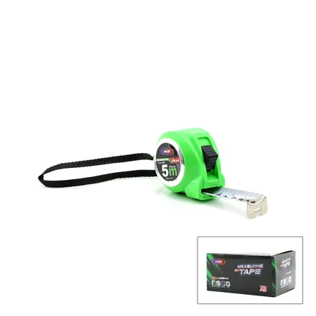 12 ADET MEASURING TAPE 5MTX25MM ŞERİT METRE (3126)