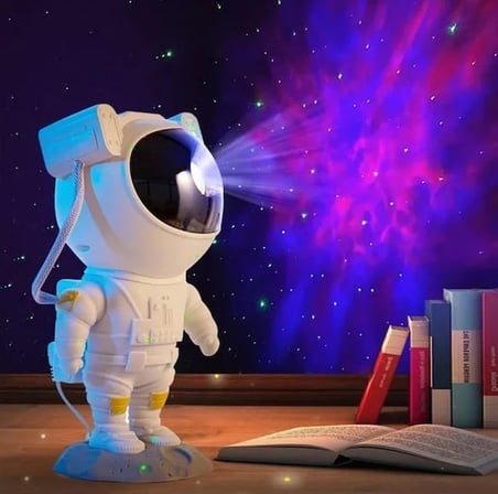 Astronot, Galaksi, Projektör, Uzaktan Kumandalı, Gece Lambası BWR-47 (3126)