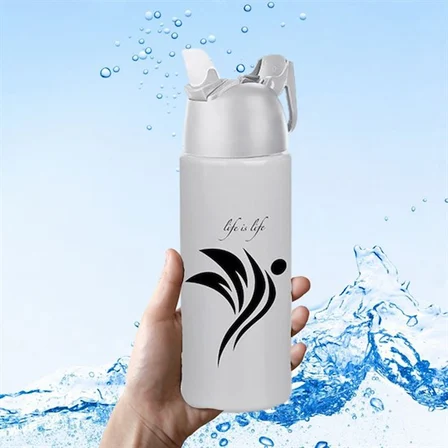 Kilitlenebilen Matara Güvenlikli Suluk Sporcu Matarası Spor Su Şişesi İçecek Şişesi 700ml (3126)