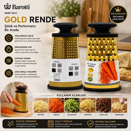 4GEN ÇELİK METAL GOLD RENDE SİLİKON KAPLAMA TABAN (3126)
