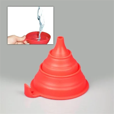Silicone Folding Funnel Katlanır Huni (3126)