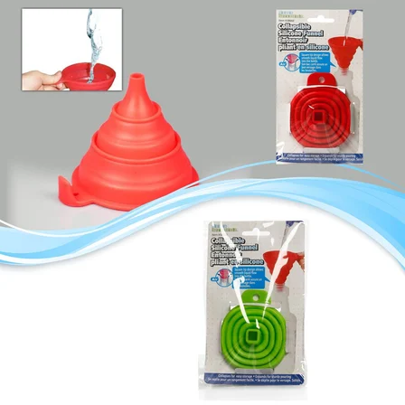 Silicone Folding Funnel Katlanır Huni (3126)