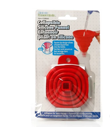 Silicone Folding Funnel Katlanır Huni (3126)