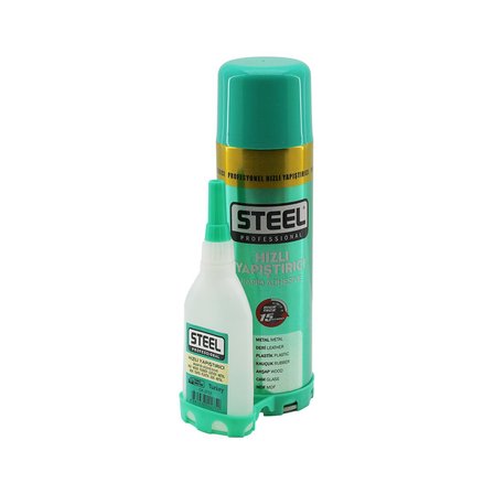 STEEL CK-2769  500ML+ 100GR  HIZLI YAPIŞTIRICI (3126)