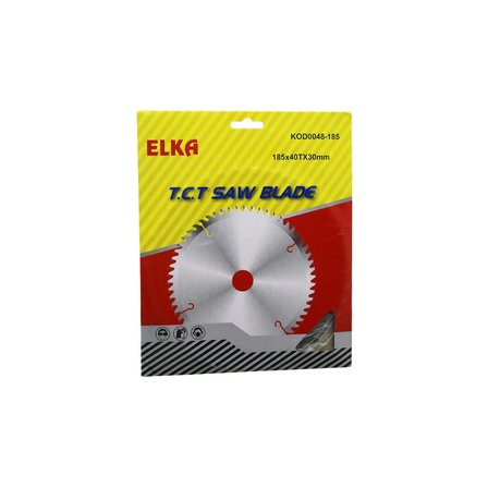 ELKA 0048-185 185 X 40T X 30MM  AĞAÇ SUNTA KESİCİ DİSK (3126)